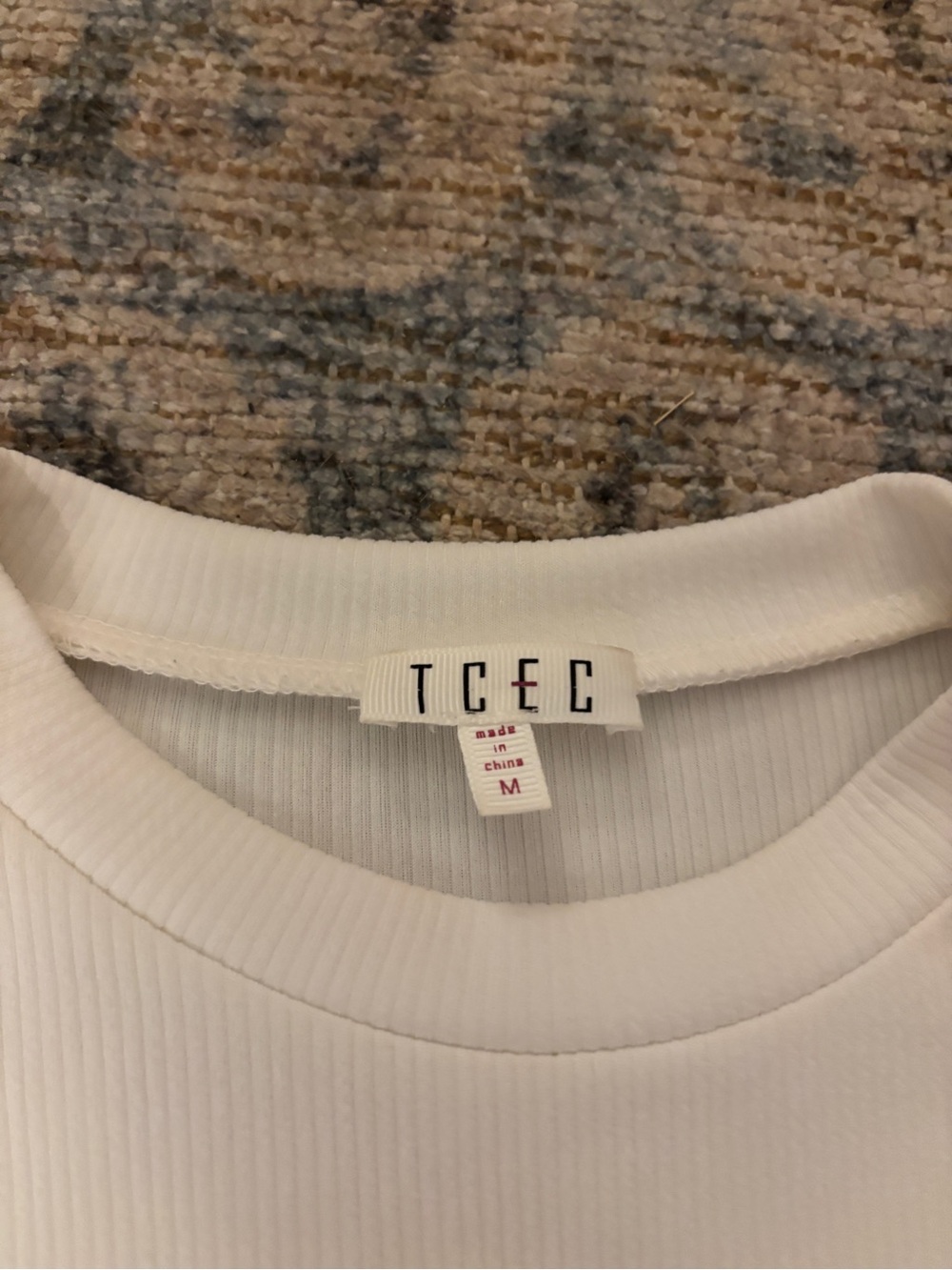 TCEC Cream Ruffle Sleeve Tank Top - Picture 2 of 3
